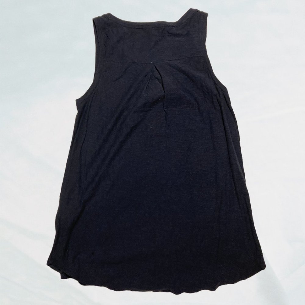 Lucky Brand Navy Lace Elephant Tank Top - Picture 2 of 10